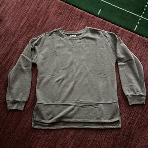 Loose fit crewneck sweatshirt